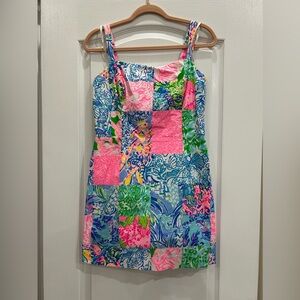 Lilly Pulitzer Jesse Romper Patch Print